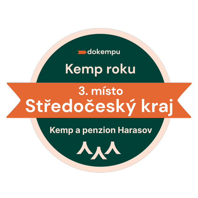Kemp roku 2022 - TOP 25, objev roku a 1. místo ve Středočeském kraji